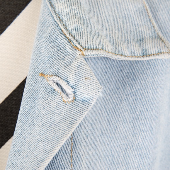 Vintage Bolo Umen Tie Dye Jean Trucker Jacket - Picture 8 of 16